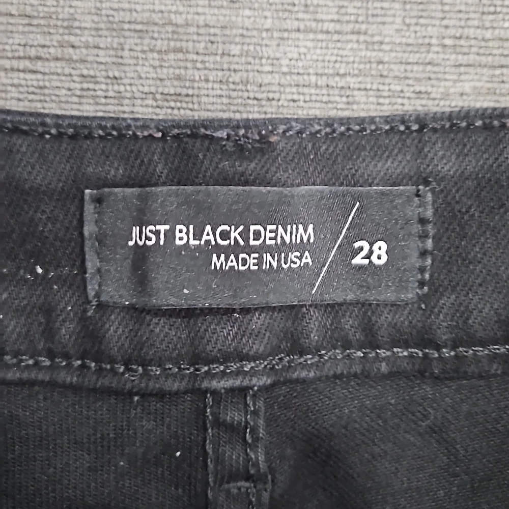💥50% sale💥Just Black Denim straight leg jeans sz28 #c244 - Picture 2 of 8